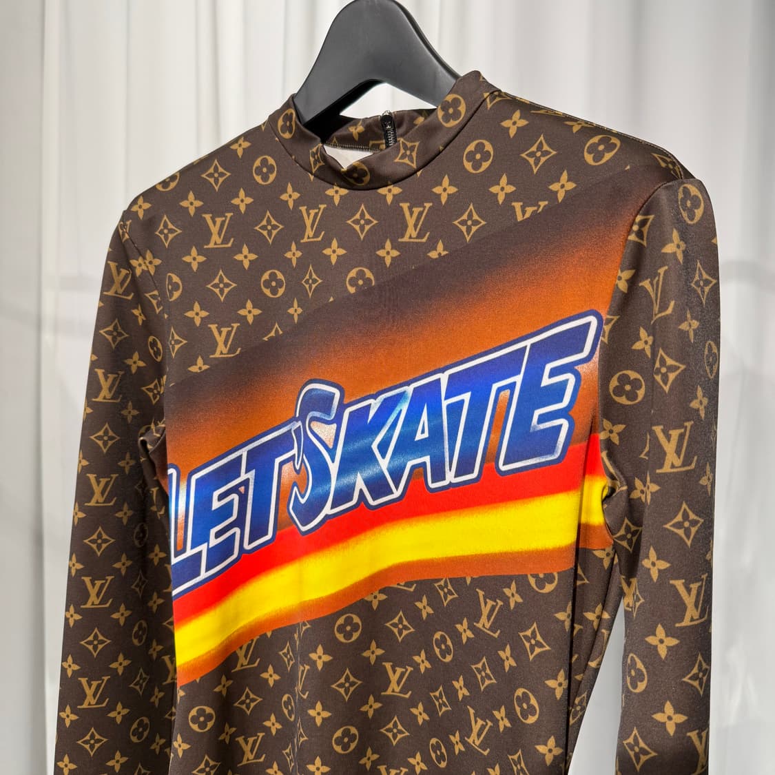 [정품] 루이비통 버질아블로 모노그램 저지 핏 드레스 XS사이즈 상품이미지3