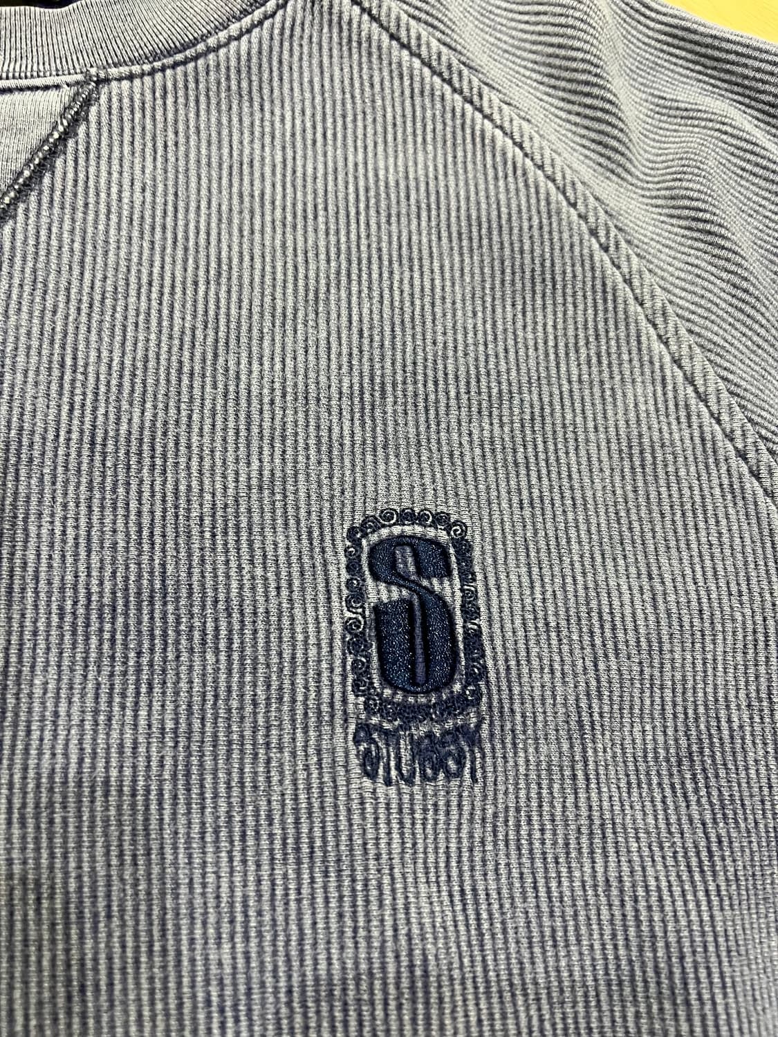 스투시 아카이브 s로고 크루넥 M 상품이미지3