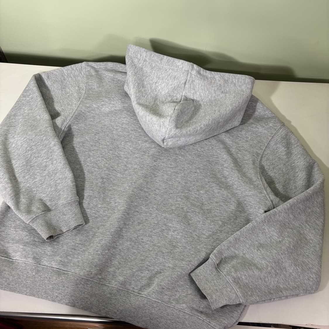 우먼FREE 마리떼 프랑소와 저버 빈티지로고 후드티 상품이미지3