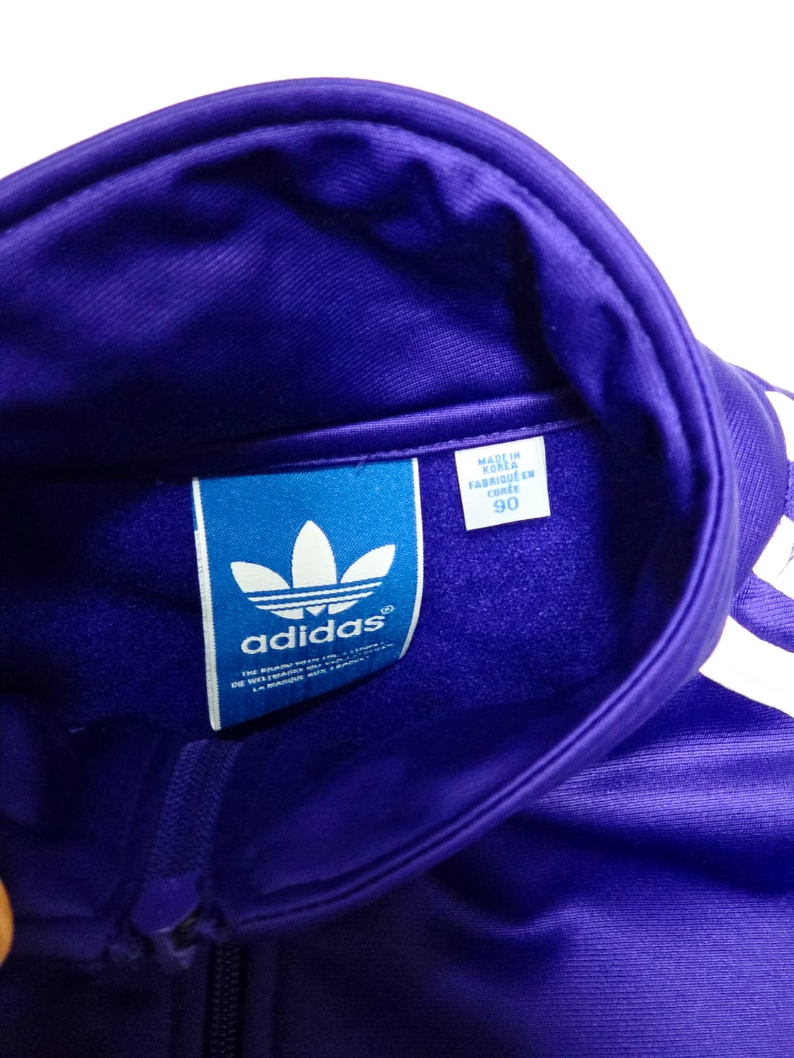 [아디다스] 희귀 딥퍼플 컬러 파이어버드 트랙탑 90 상품이미지3