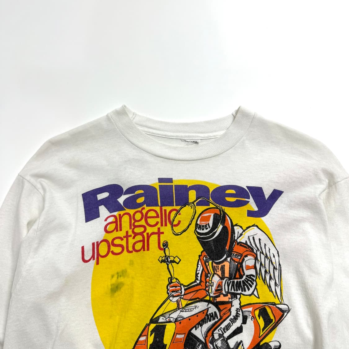 90‘s 웨인레이니 모터사이클 그래픽 롱슬리브 상품이미지3