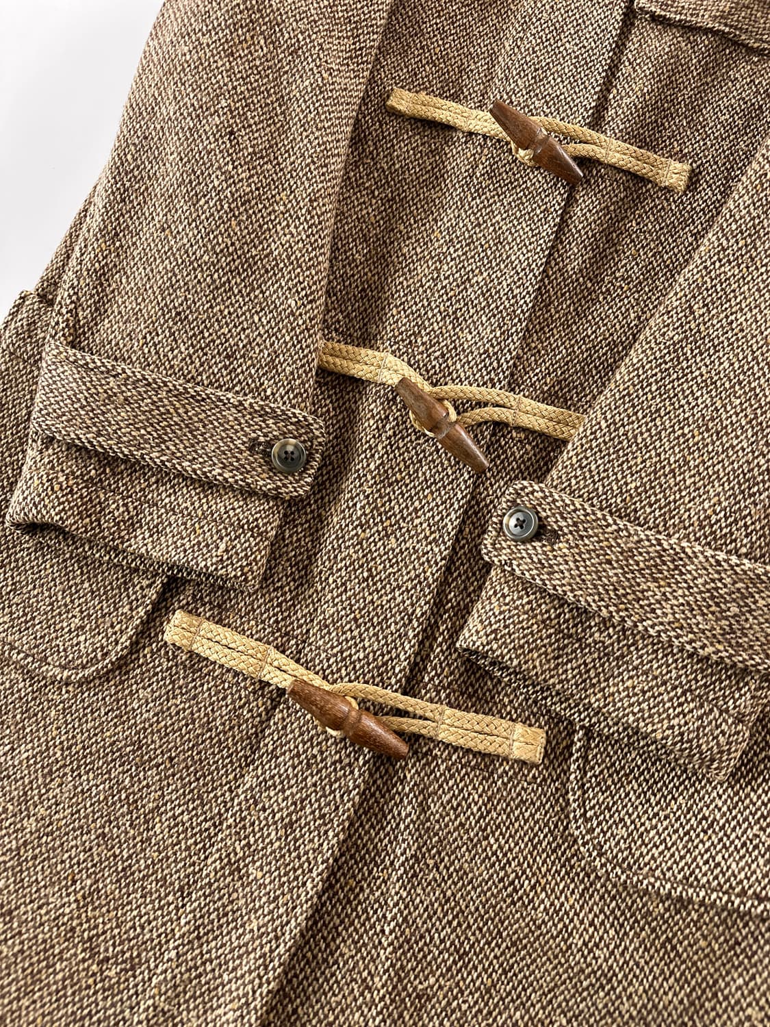 90s 빈티지 폴로 스포츠 울 더플 코트 상품이미지7