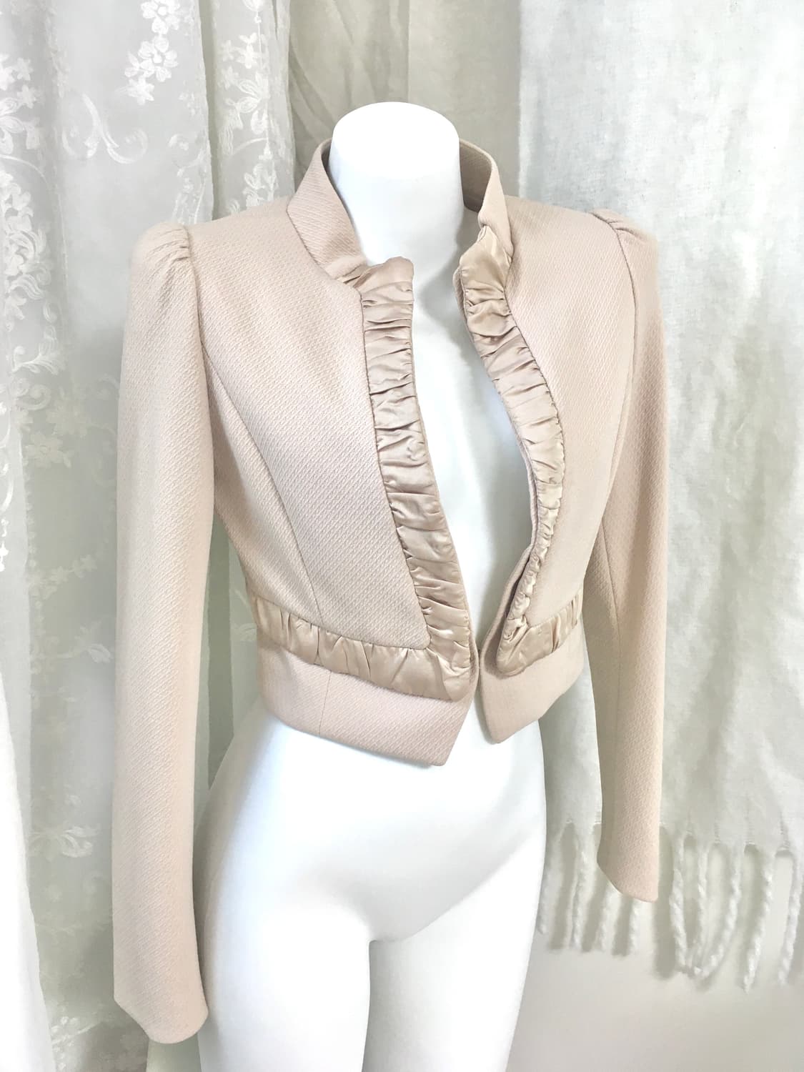 르네상스 페어리 프릴 슬림 블레이저 자켓 상품이미지10