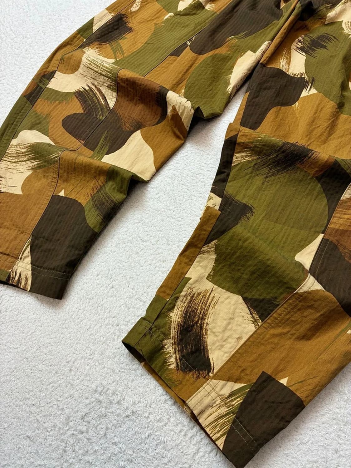 YMC 실비안 카모 플라쥬 투턱 팬츠 PN6025 상품이미지5