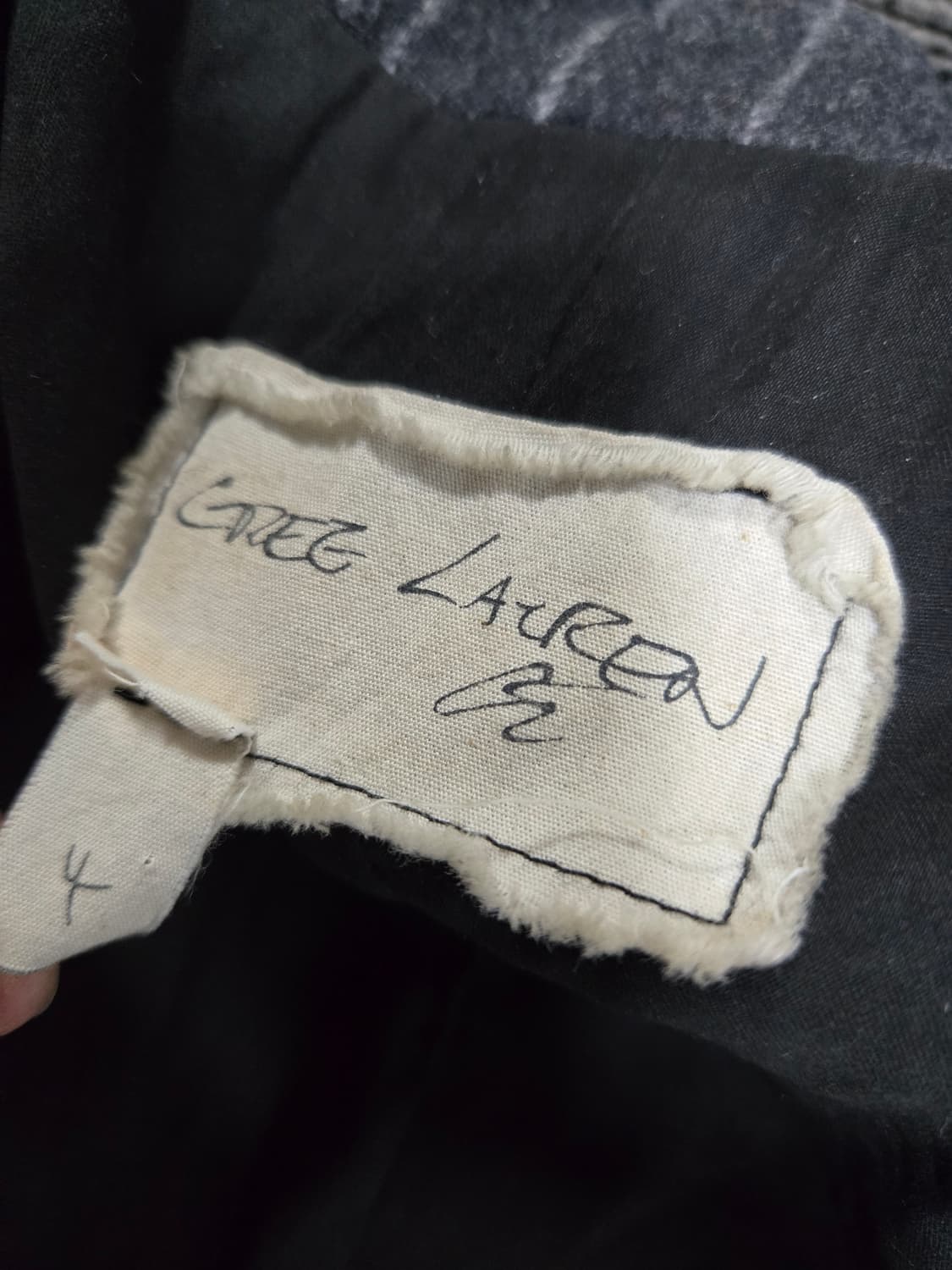 그렉로렌 차콜 초크스트라이프 램스킨 울 50:50 블레이저 4사이즈  상품이미지5