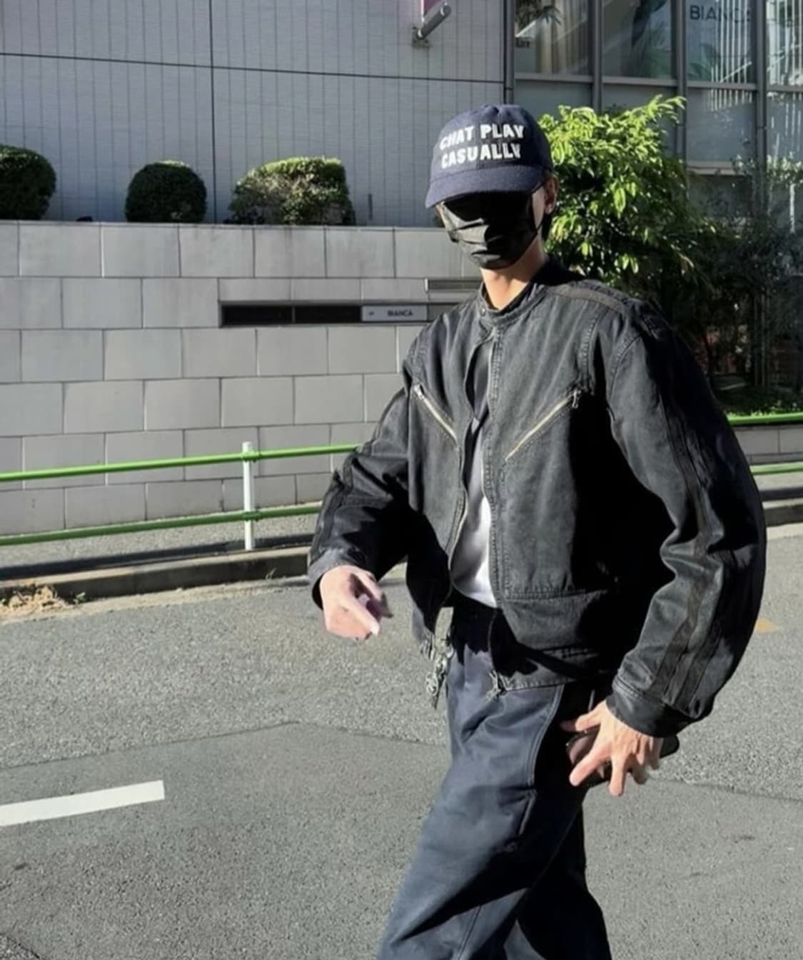 토니웩 가먼트다잉 레이서 자켓 L(주우재 착용) 상품이미지3