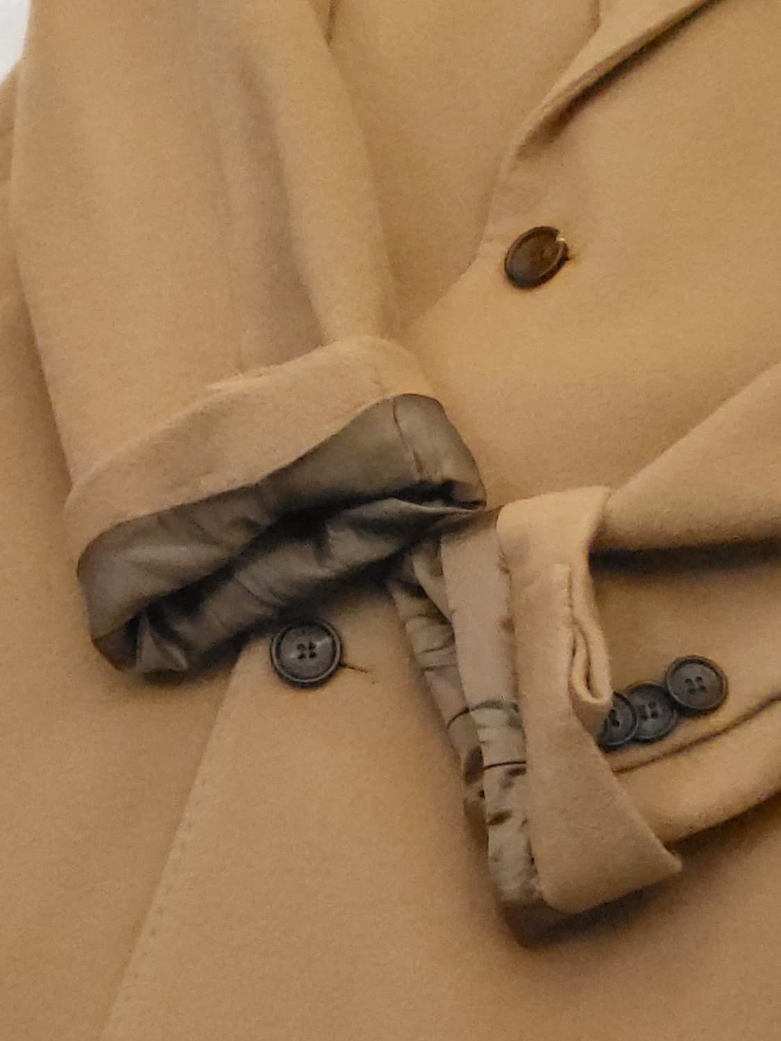 BASSO 캐시미어 혼방 남성 코트 m 상품이미지4