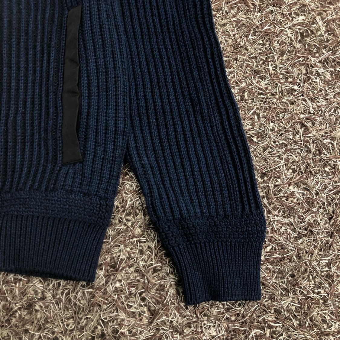 캘빈클라인 코튼 네이비 니트 집업 자켓 상품이미지4