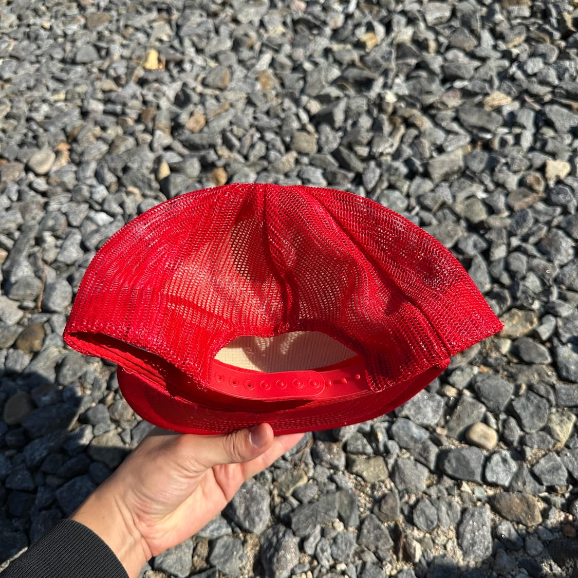 vintage wible's concrete trucker cap 상품이미지2