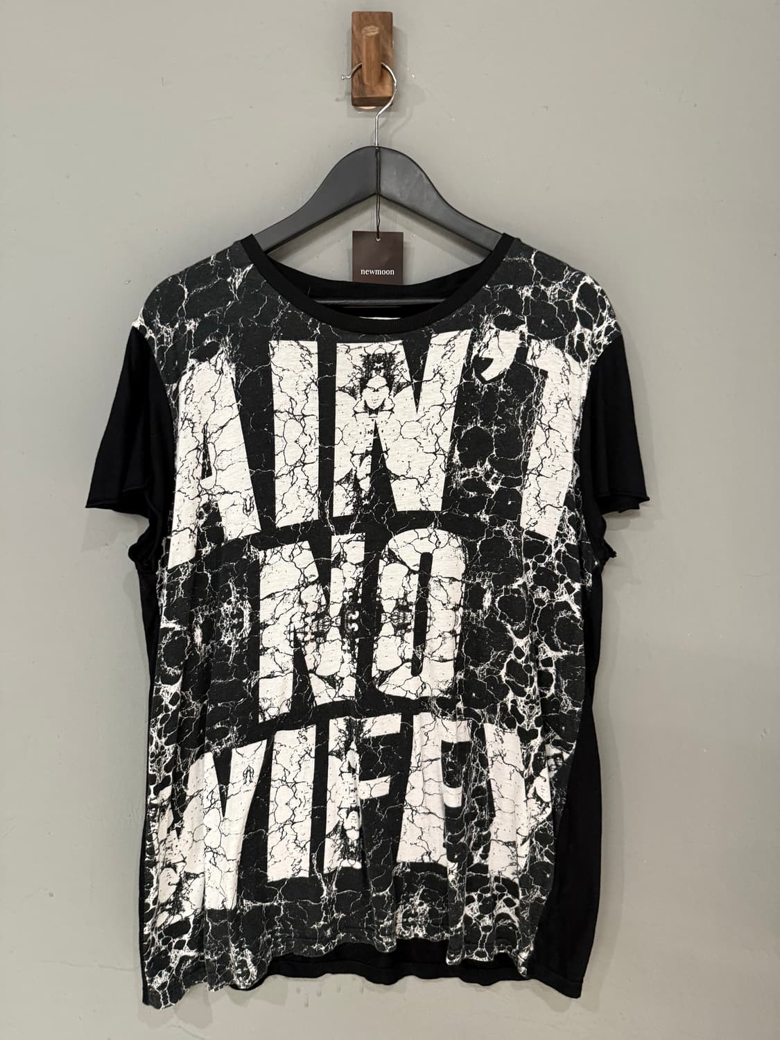crack printing & lettering point top 상품이미지4