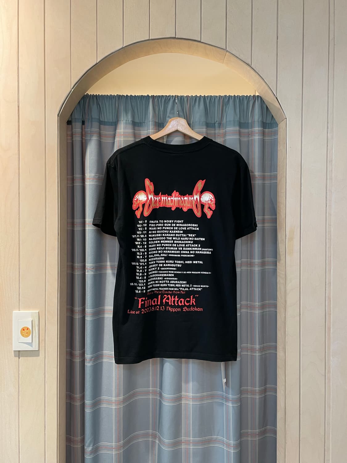 SEX MACHINE GUN 밴드티셔츠 상품이미지1