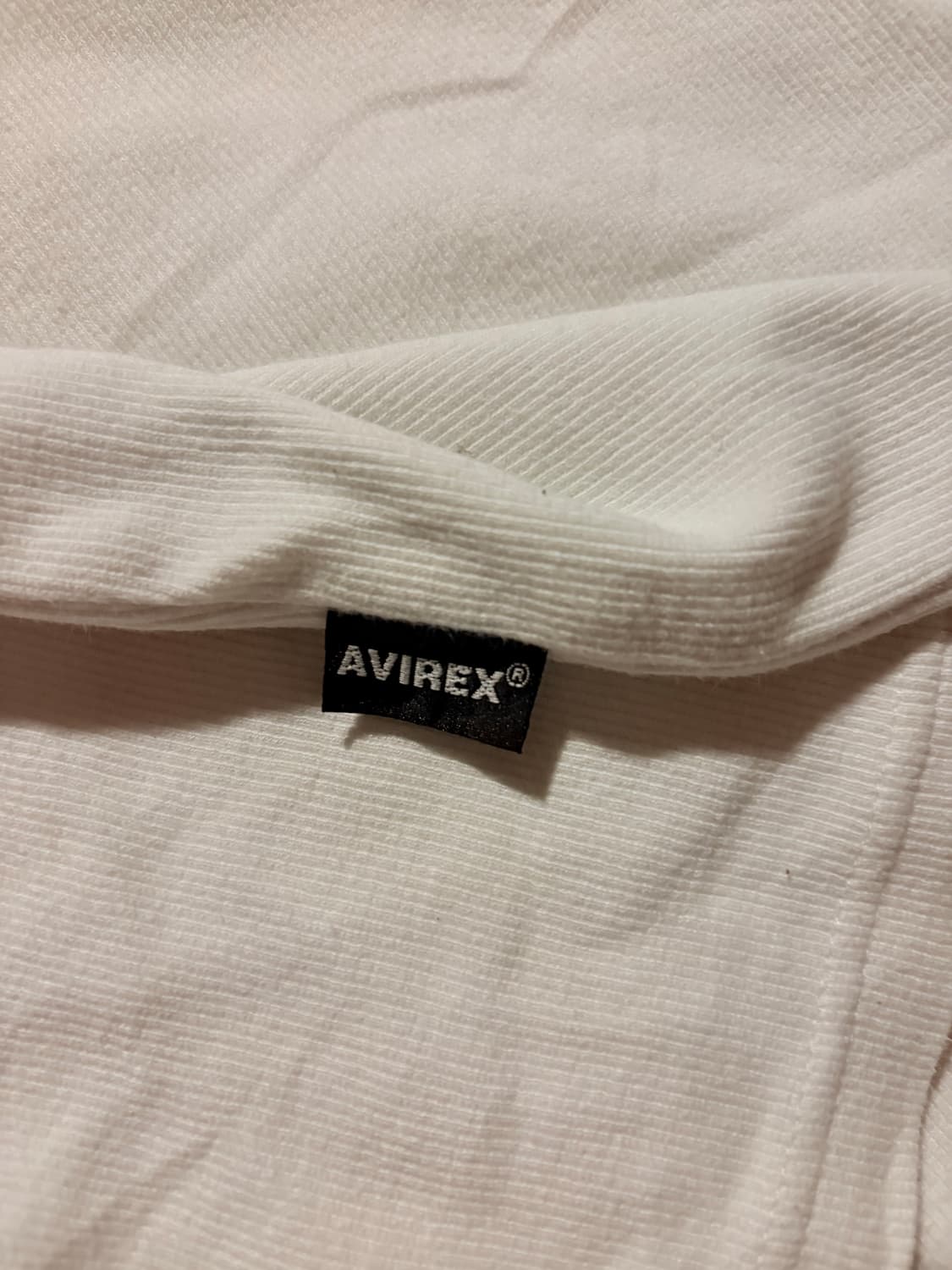 Avirex ribbed fabric Tank top  상품이미지2