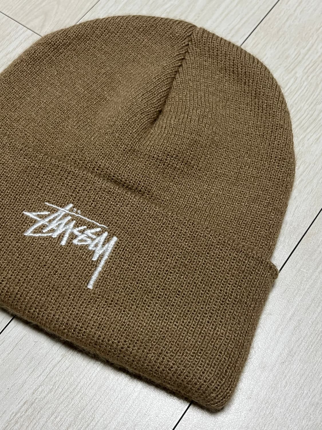 메이드인USA스투시샌드스몰로고비니 상품이미지2