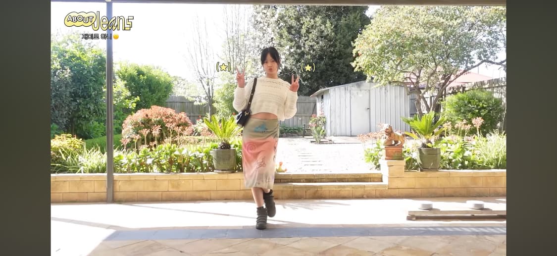 더오픈프로덕트 뉴진스 하니 치마 상품이미지4