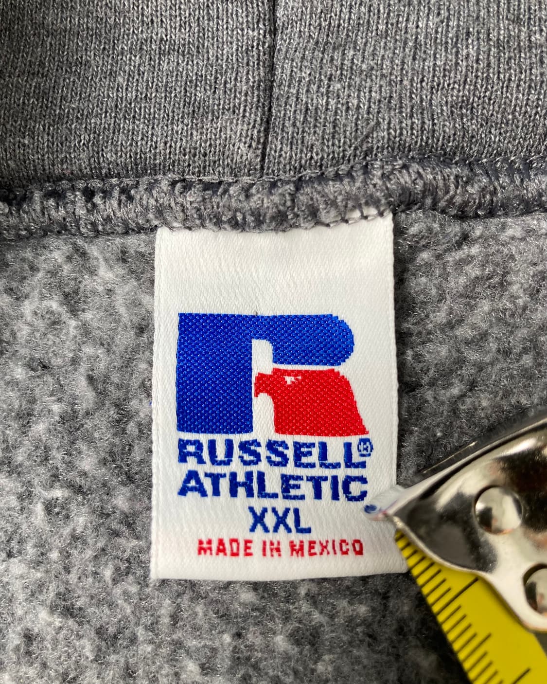 90s Russell Zip Up Hoodie (charcoal) 상품이미지3