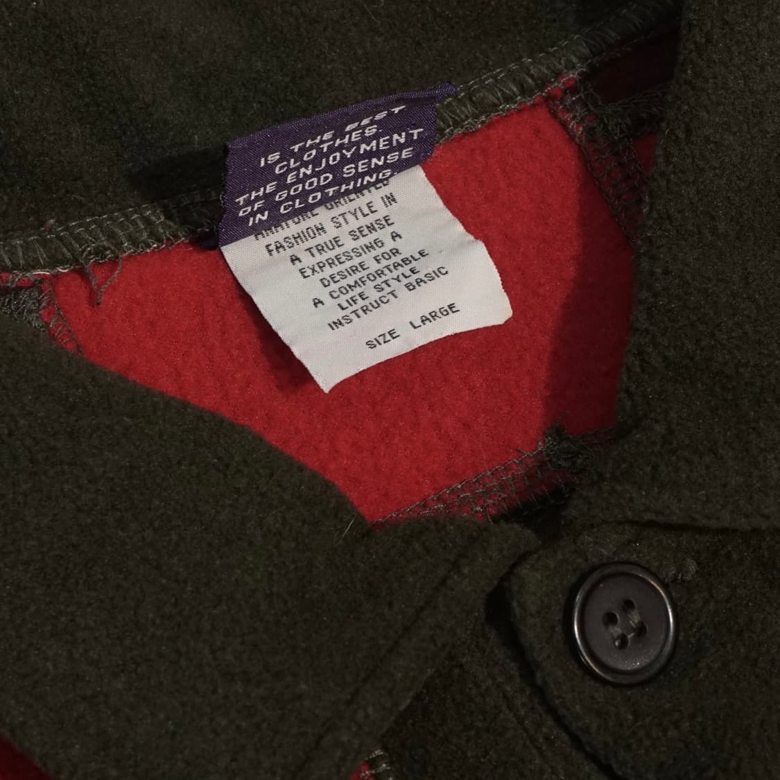 빈티지 패치워크 플리스 스웻 상품이미지8