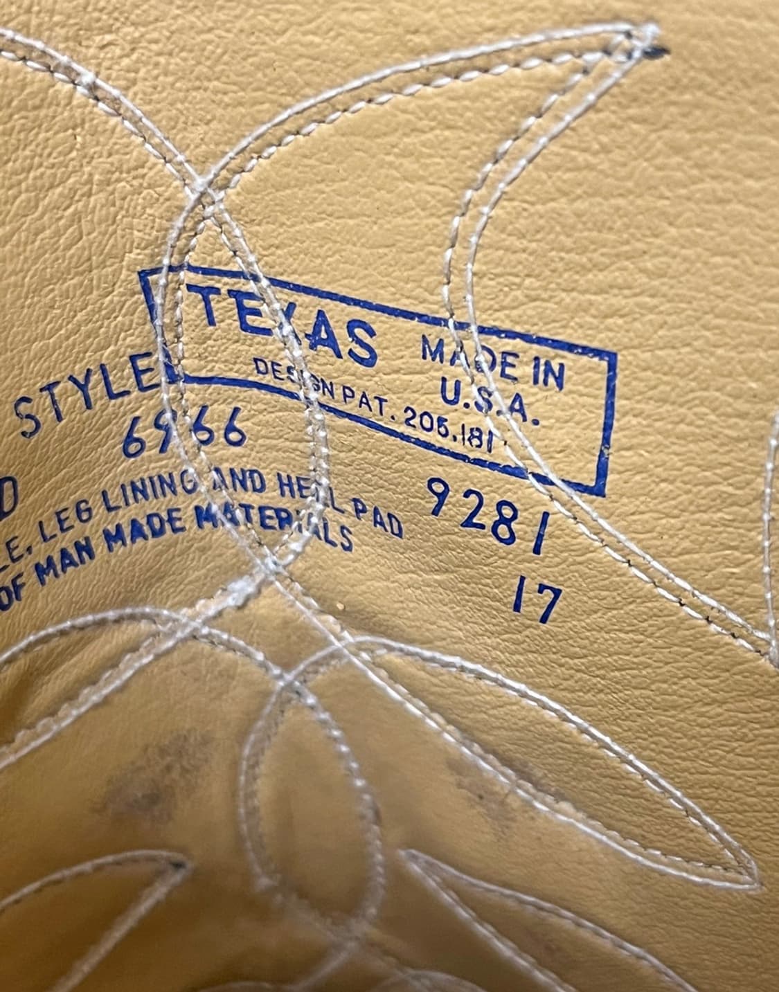 SUEDE LEATHER WESTERN BOOTS 상품이미지5