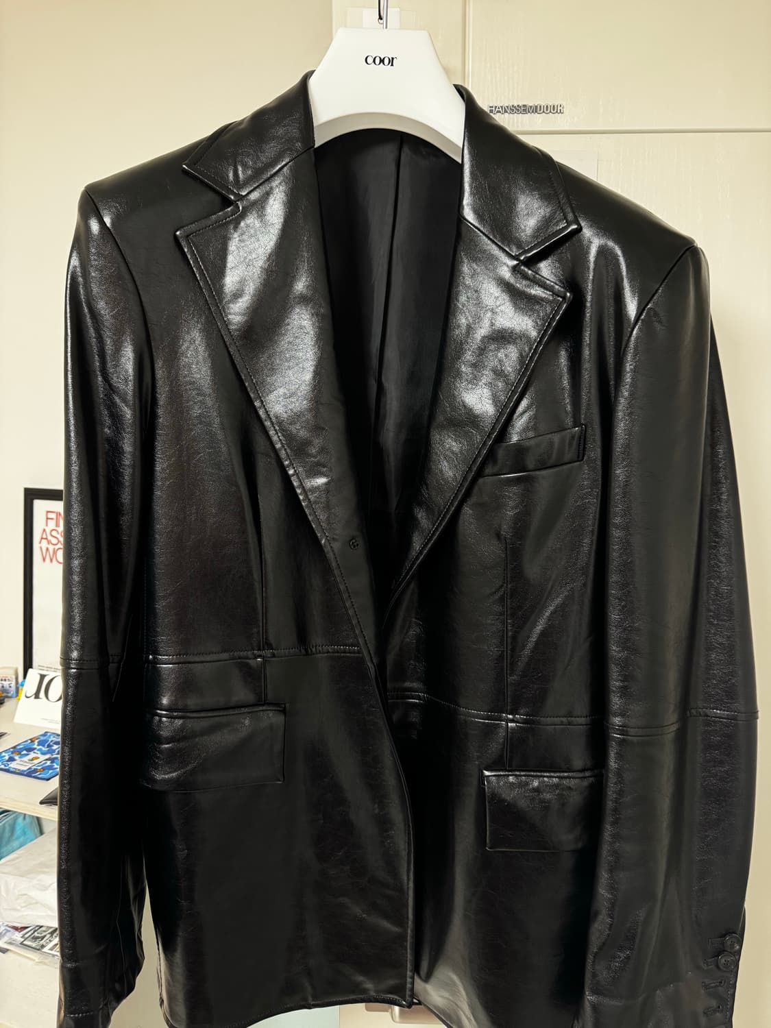 쿠어 가죽 자켓 상품이미지1