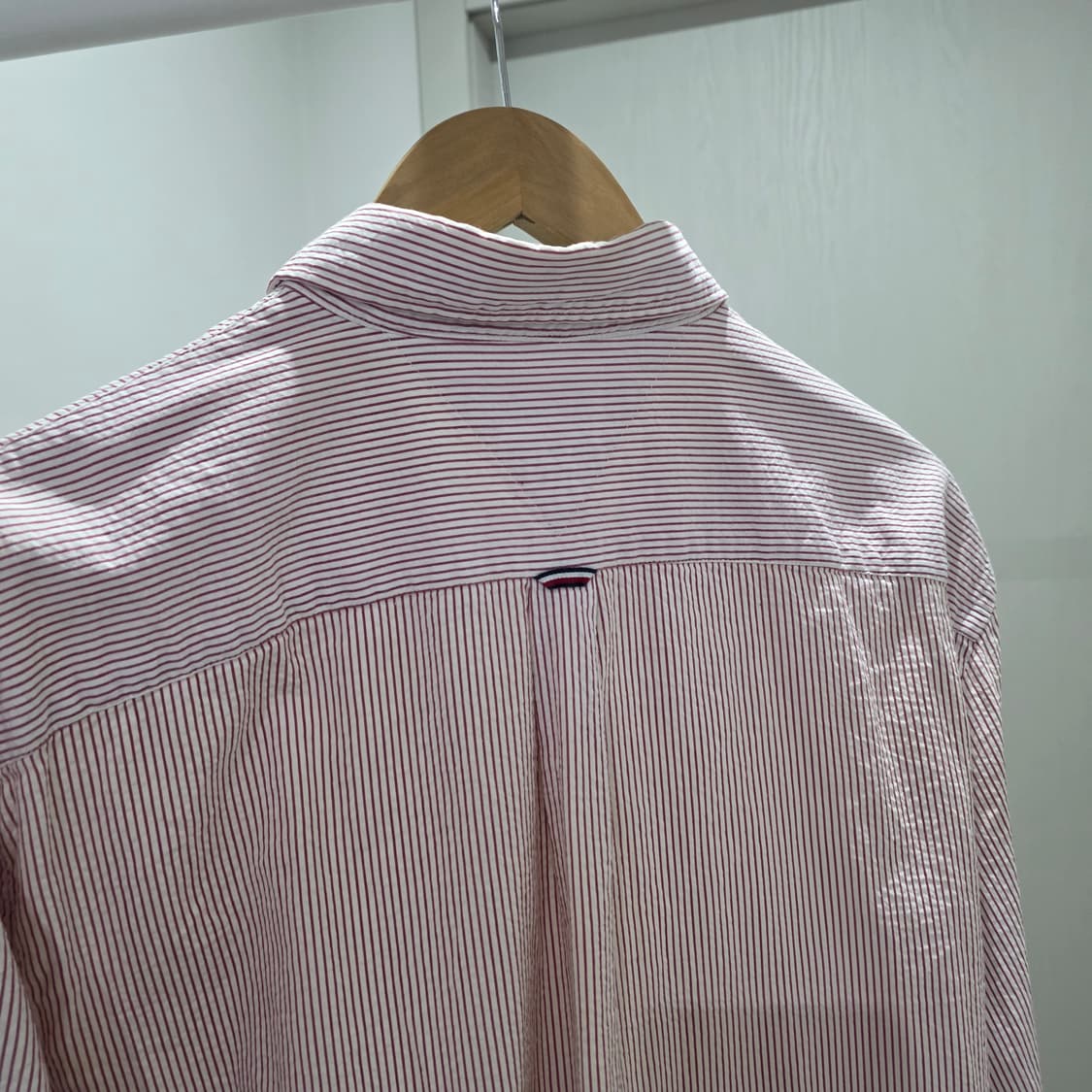 타미힐피거 핑크 스트라이프 셔츠 2XL 상품이미지8
