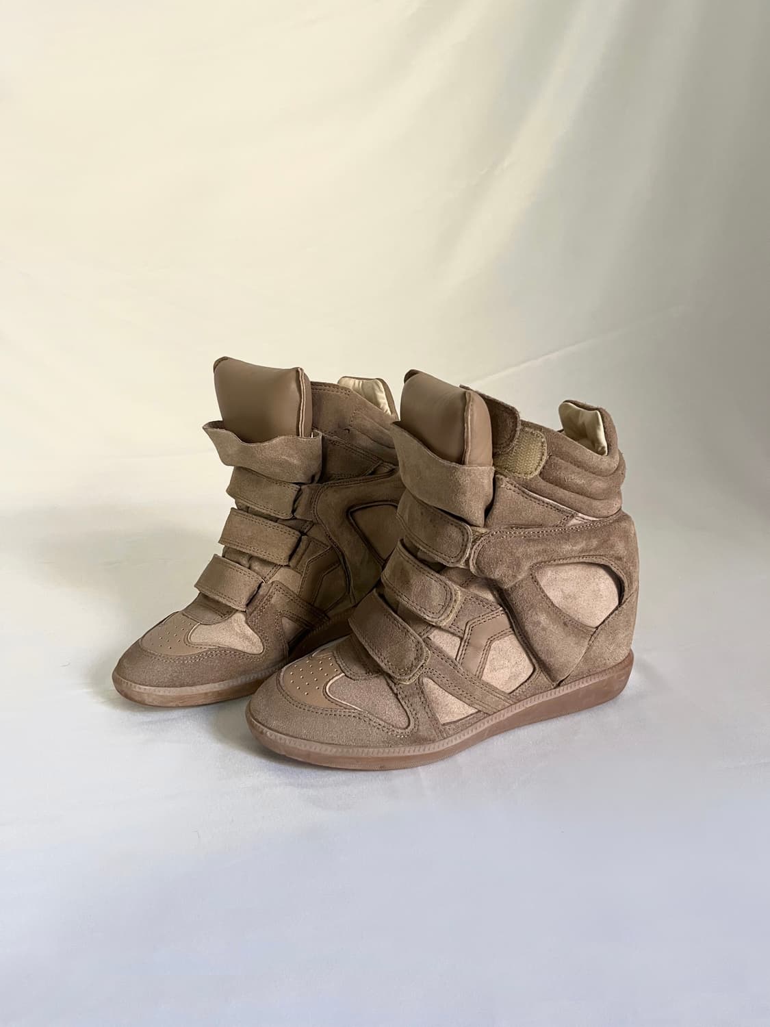 이자벨마랑 베켓 하이탑 베이지 상품이미지1