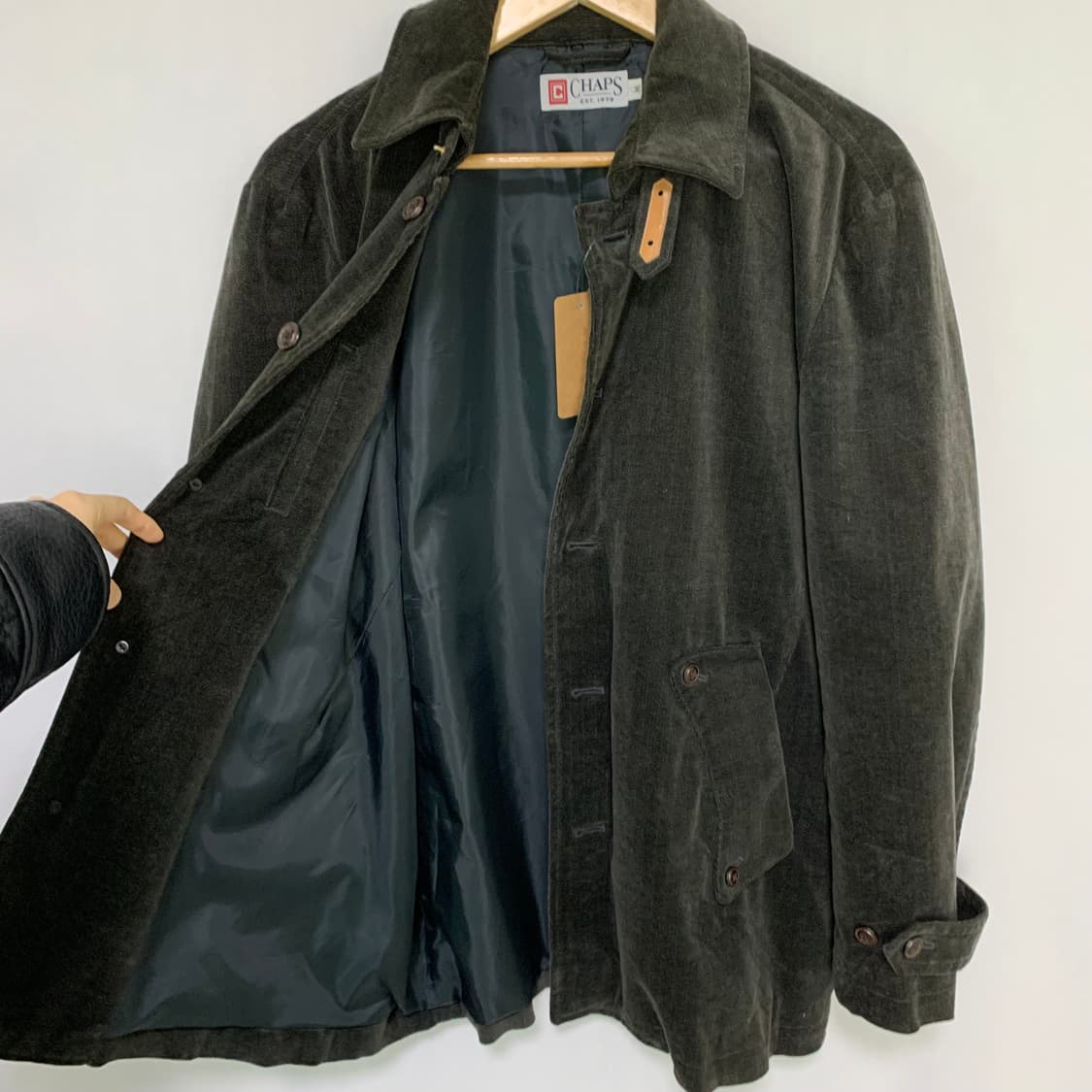 CHAPS 챕스랄프로렌 빈티지 코듀로이 자켓 카키 브라운 M 상품이미지6