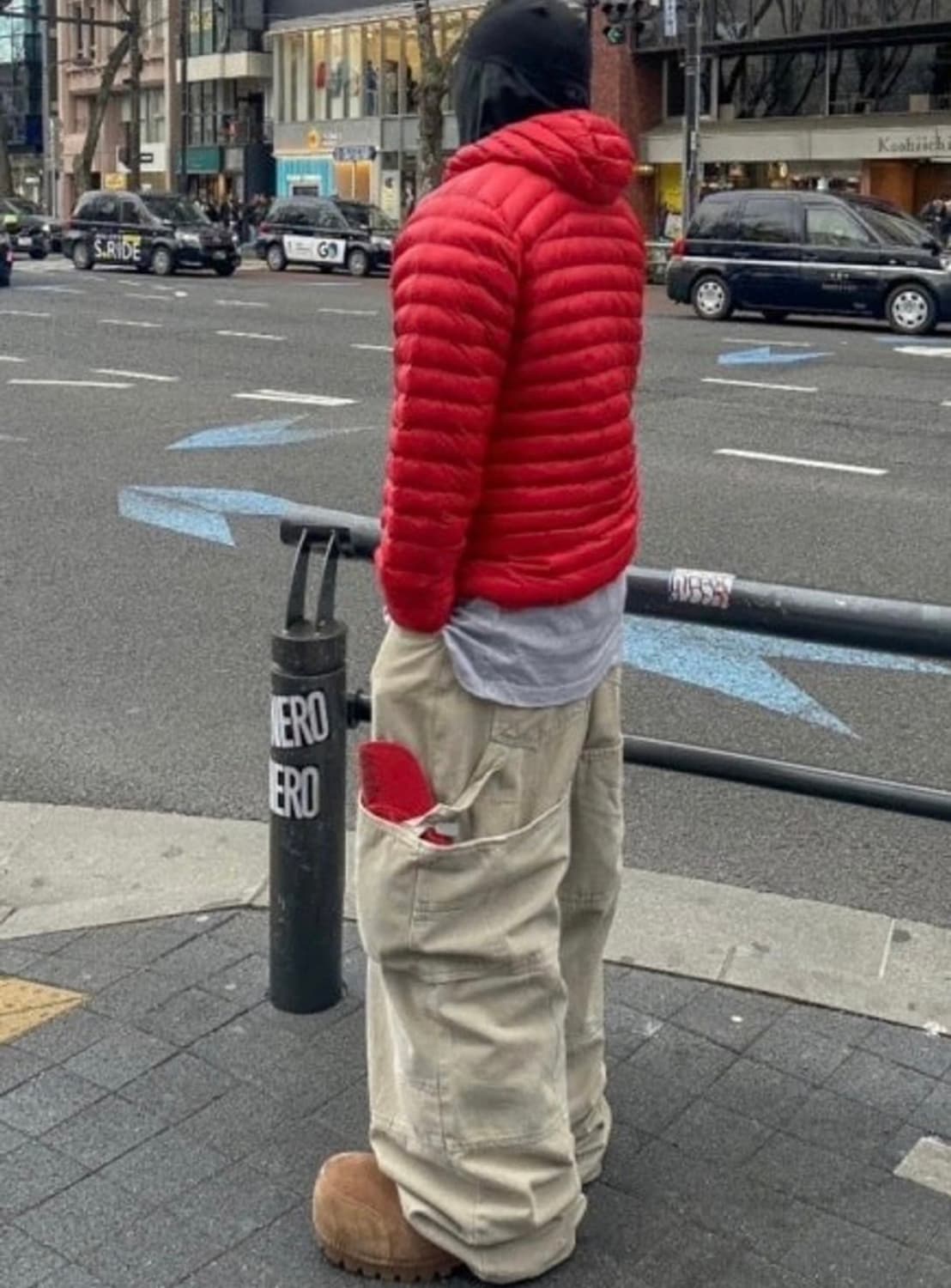 논노드 더블니 커버 팬츠 베이지 2사이즈 상품이미지1