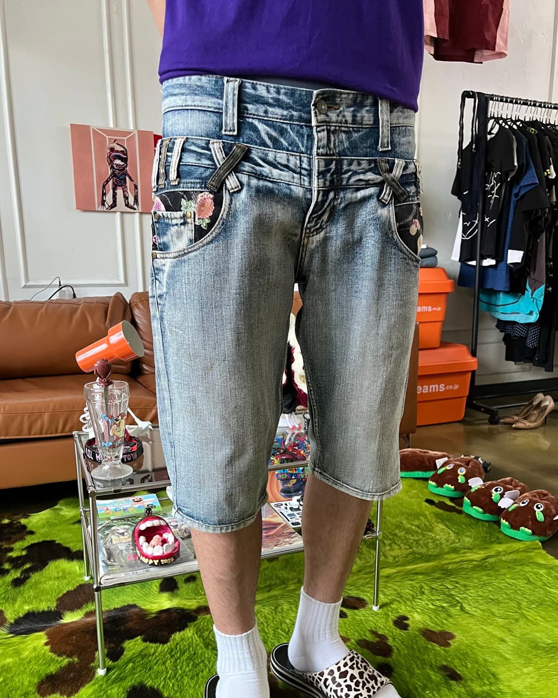 ~90s JACK SERIKA Vintage Denim Shorts 상품이미지2