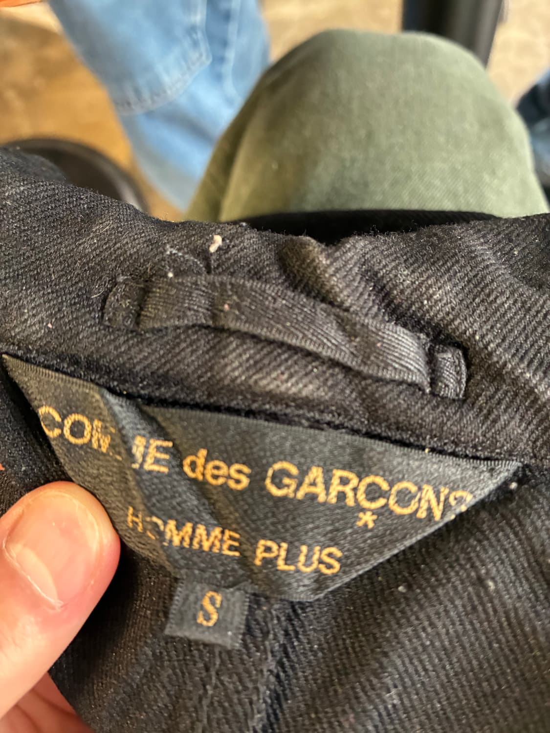 꼼데가르송 옴므 플러스 폴리 축융 자켓 상품이미지4