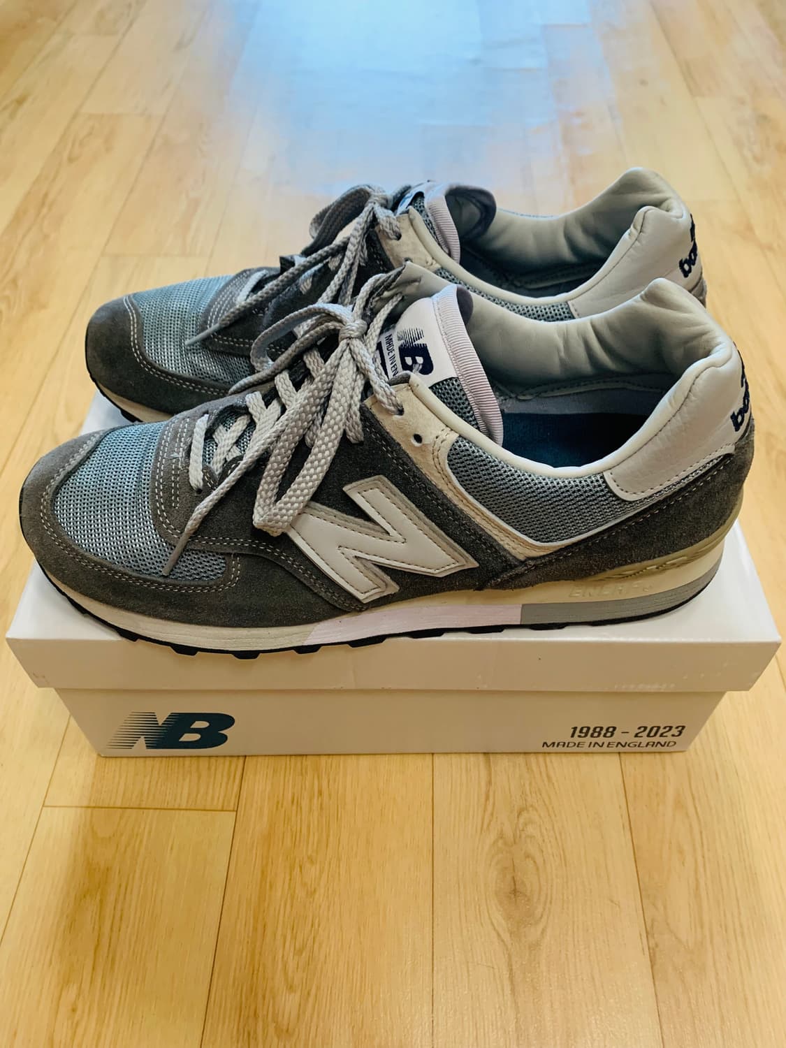 [270] 뉴발란스 576 메이드 인 UK 그레이 급처 상품이미지3