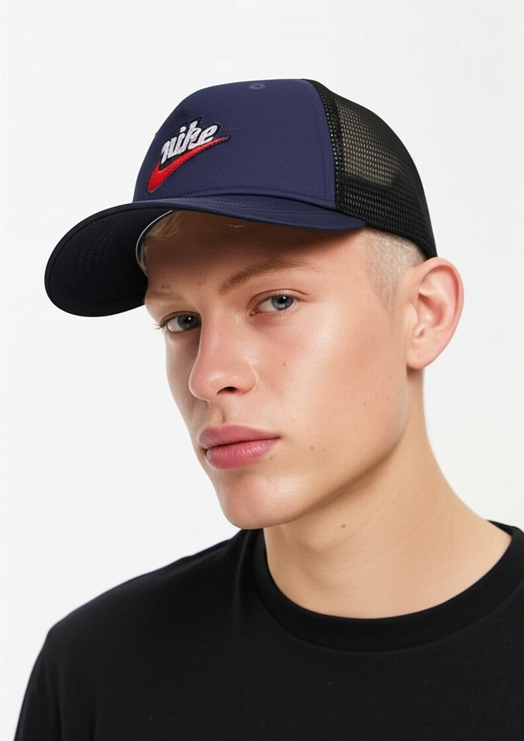 NIKE 나이키 스우시 패치 클래식 네이비 볼캡 모자 상품이미지8