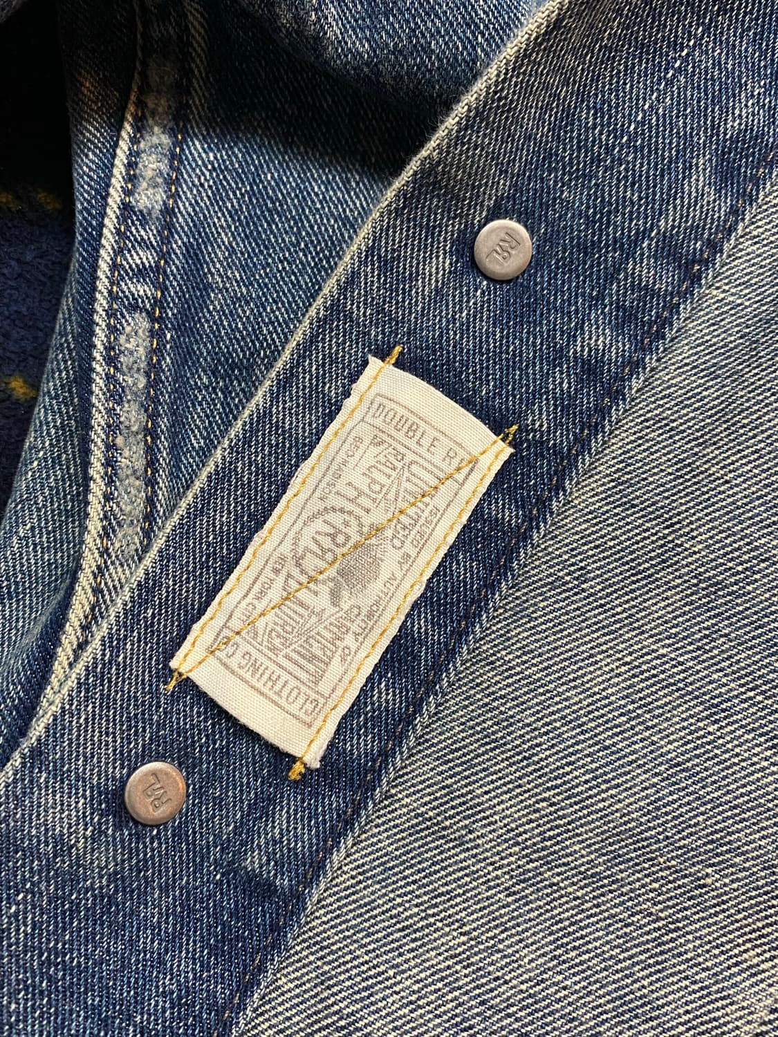 rrl 더블알엘 lot271 인디고 데님 자켓 상품이미지3