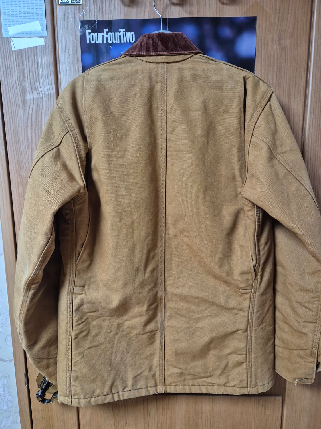 칼하트 초어코트 US라인 S사이즈 C001 브라운  상품이미지2