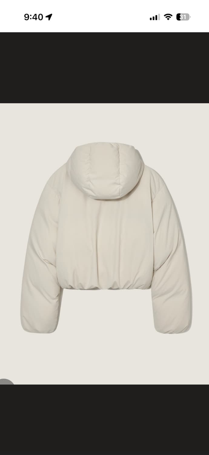 글로니 바운더리스 다운 푸퍼 아이보리 상품이미지4