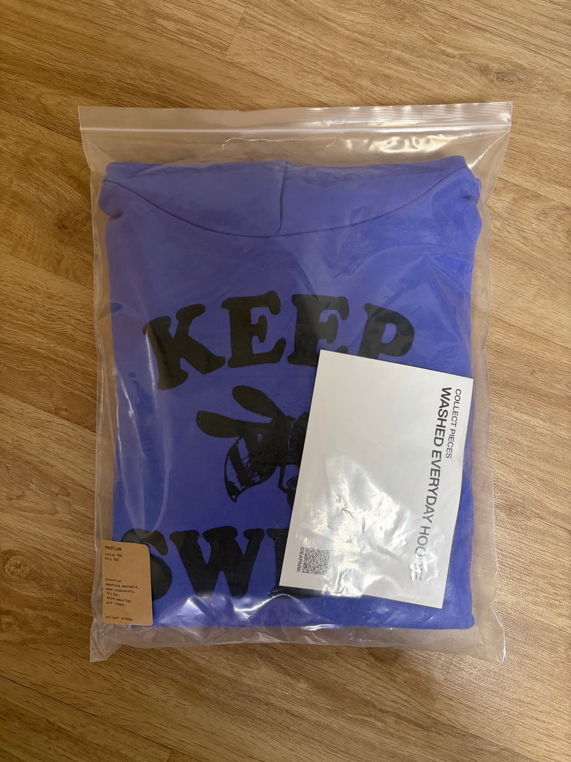 [M]컬렉트피시스 후드티 퍼플 상품이미지2