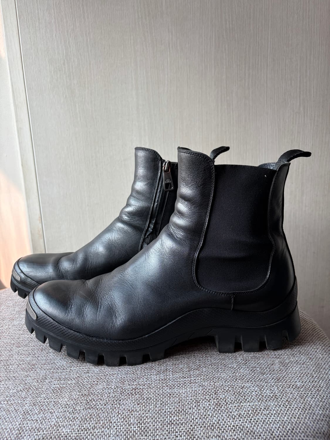 닐바렛 스틸토 사이드 고어 첼시 부츠 상품이미지1