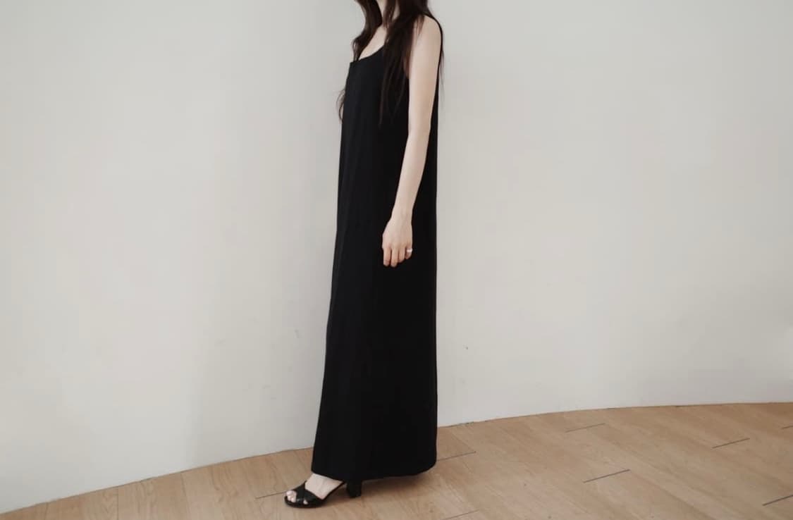 요지야마모토 롱 원피스 상품이미지4