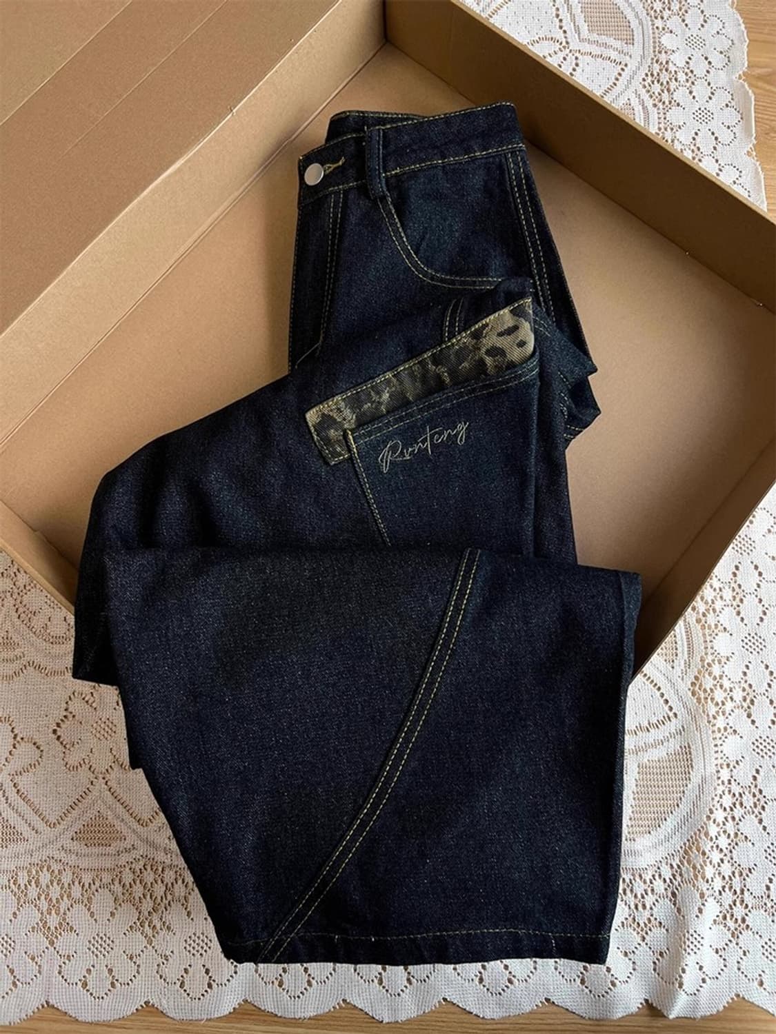 와이드 데님 팬츠 (4size) 상품이미지3