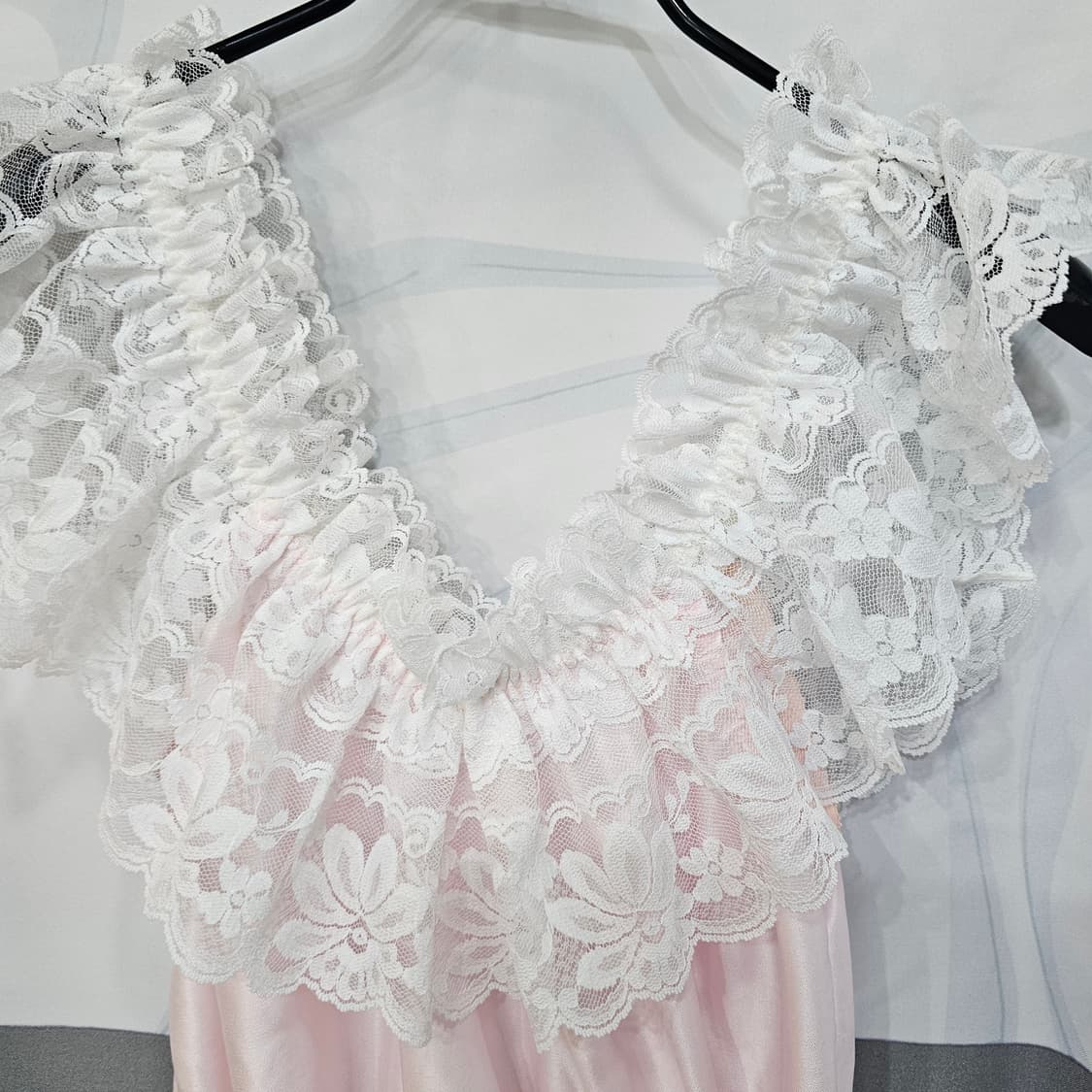 Dolores for Poirette USA 빈티지 아카이브 레이스롬퍼 상품이미지2