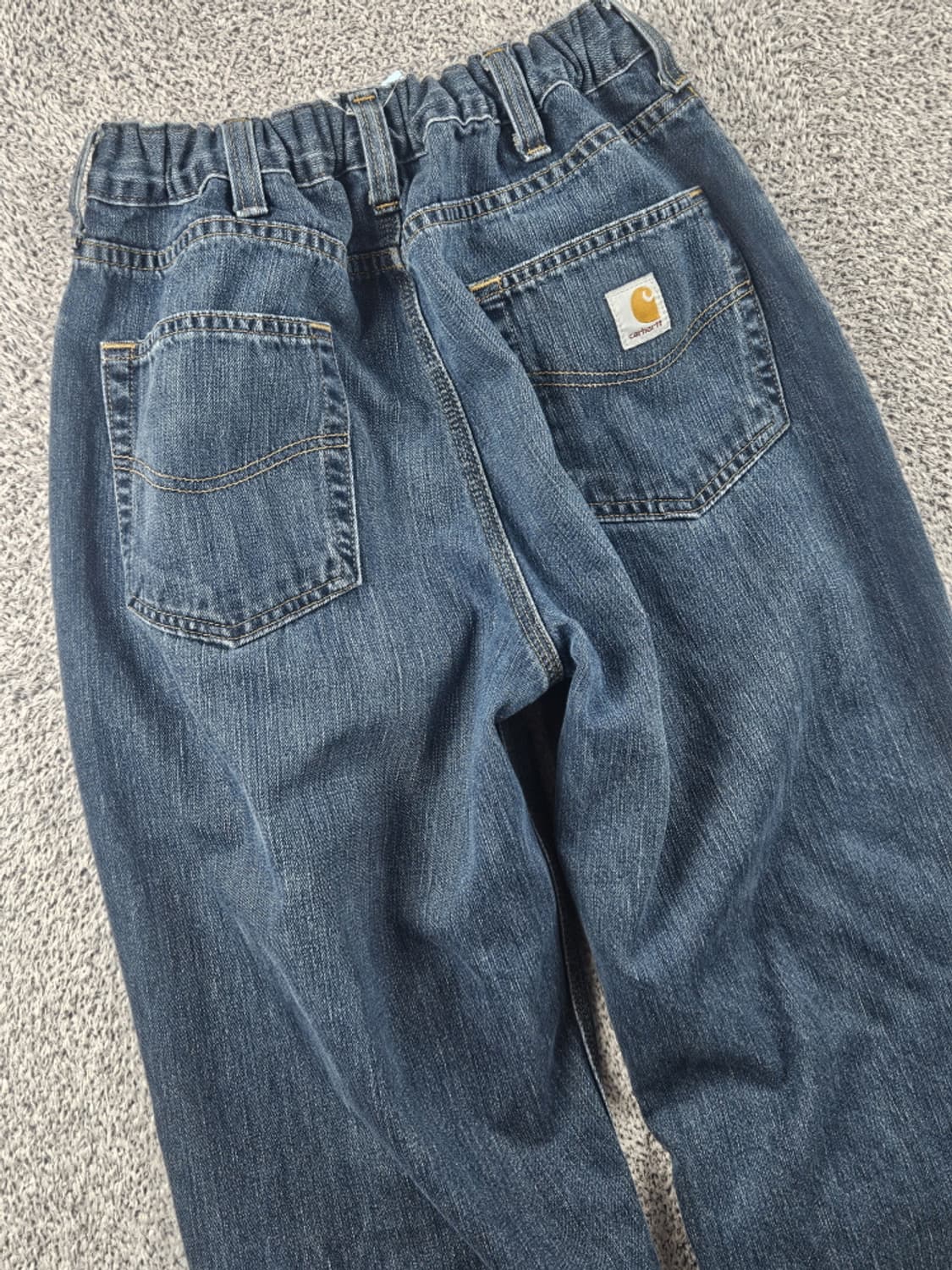 칼하트 밴딩 리페어 커스텀 데님 워크 팬츠 ( 38X32 )/ 10642 상품이미지9