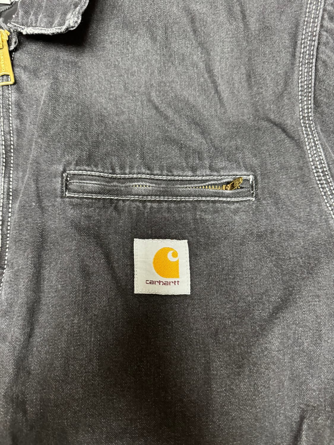 칼하트 WIP 노르코 데님 OG 디트로이트 자켓(I033039-89-06 상품이미지2