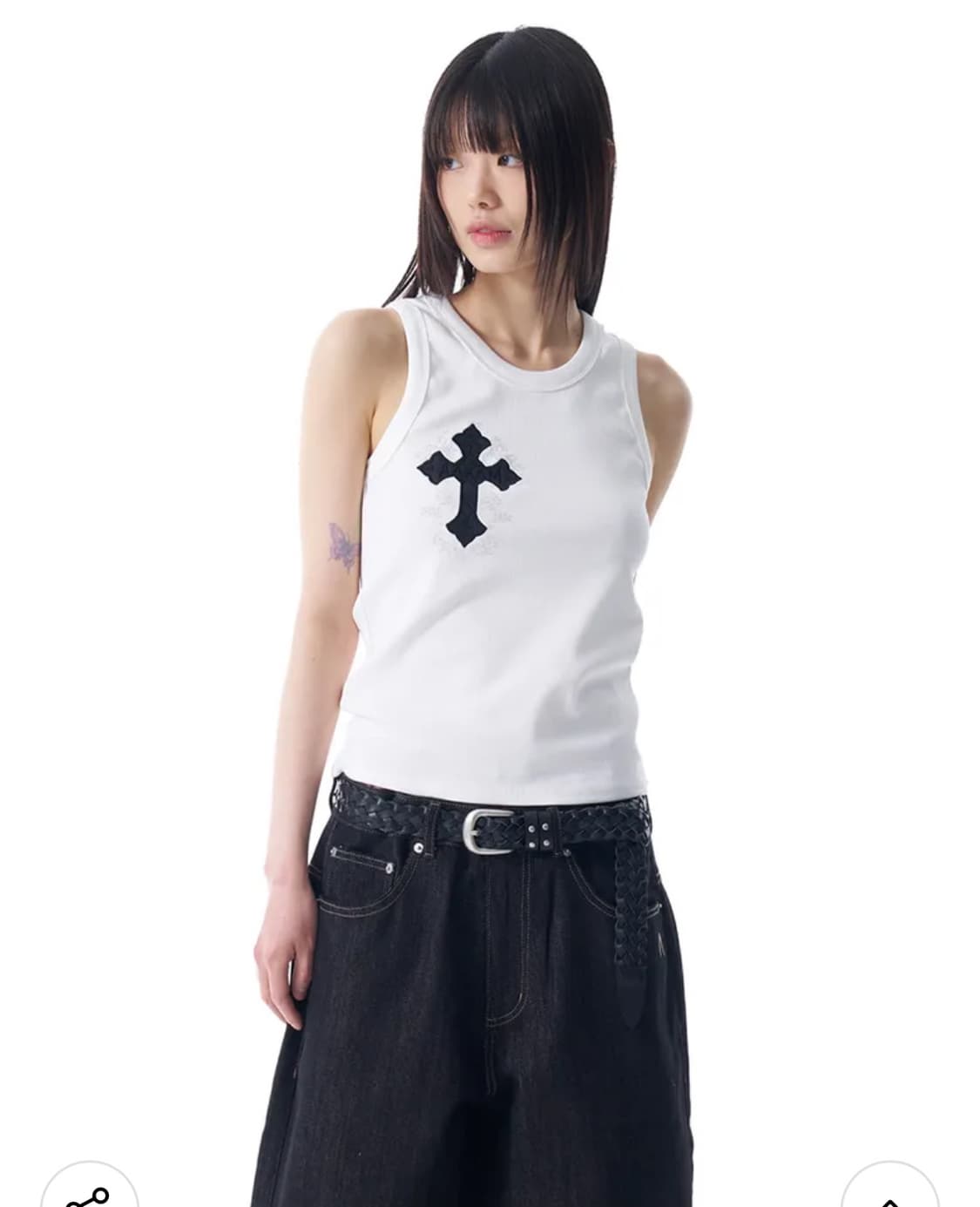 아캄 CROS2 Sleeveless (White) 상품이미지1