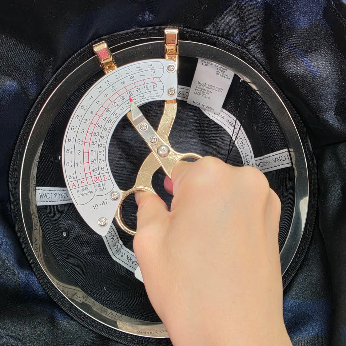 MARK&LONA 마크앤로나 카모 버킷햇 골프 모자 벙거지 59사이즈 상품이미지6