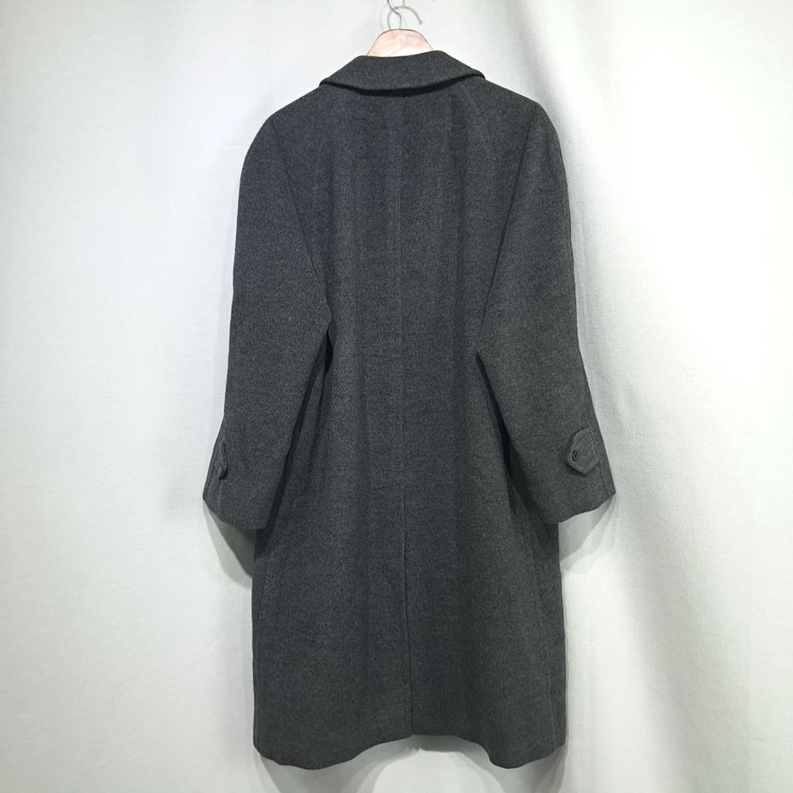 CN986W L 버버리 일본판 차콜그레이 퓨어울 롱코트 상품이미지8