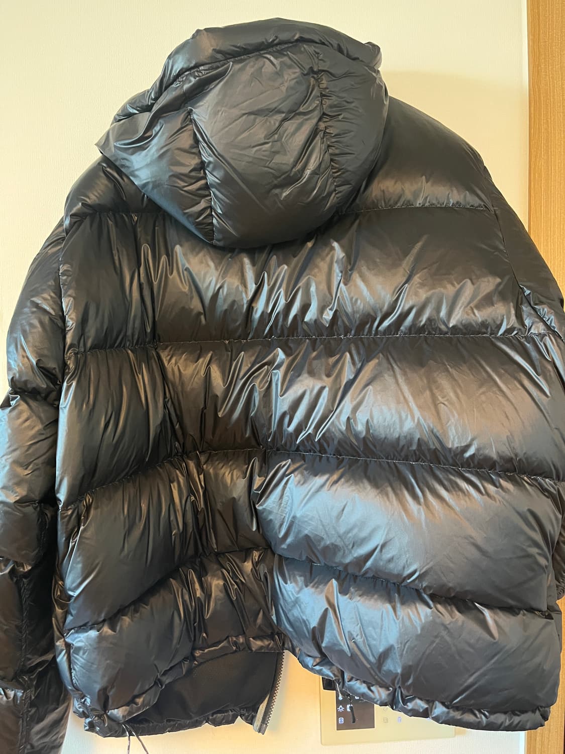 스투시 다운 파카 마이크로 립스탑 팬텀 블랙 상품이미지2