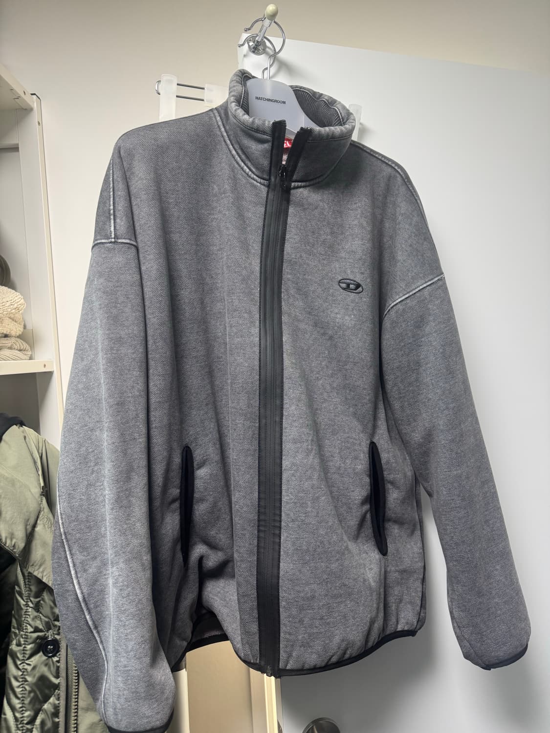 디젤 자켓 S-baty-new 플리스 L 사이즈 상품이미지1