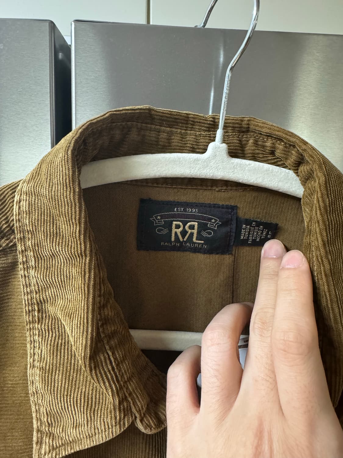 rrl 코듀로이 웨스턴셔츠 L사이즈 새상품 판매합니다. 상품이미지3