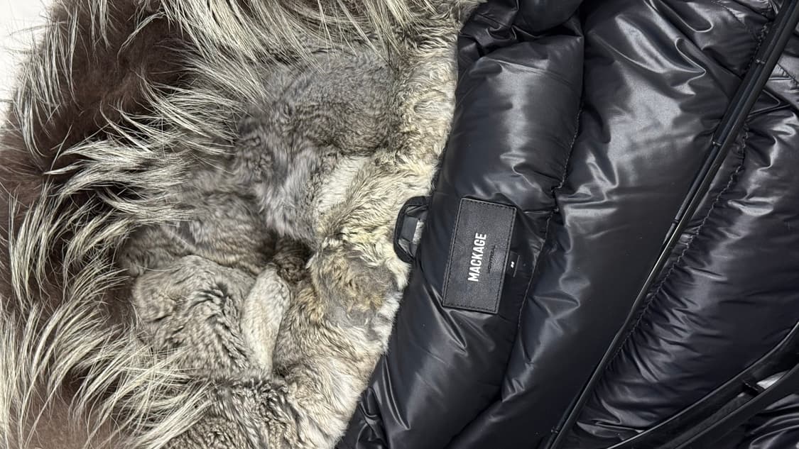 맥케이지 딕슨 패딩 (36) 실버퍼 상품이미지5