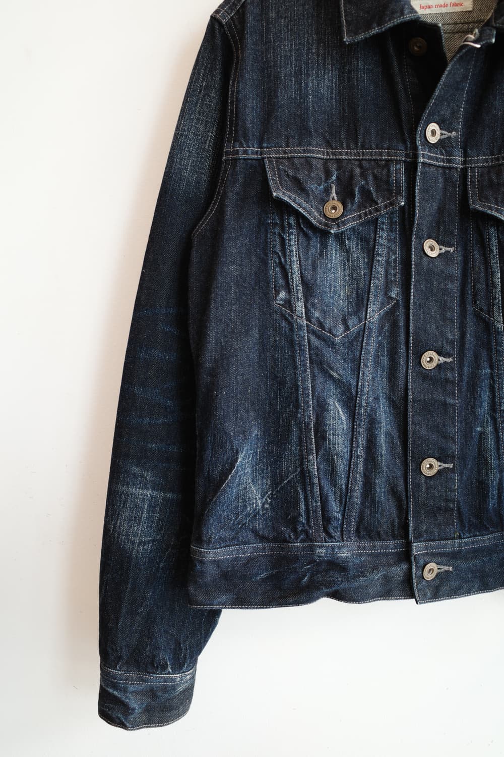 Back Number 백넘버 데님자켓 (Japan made fabric) 상품이미지5