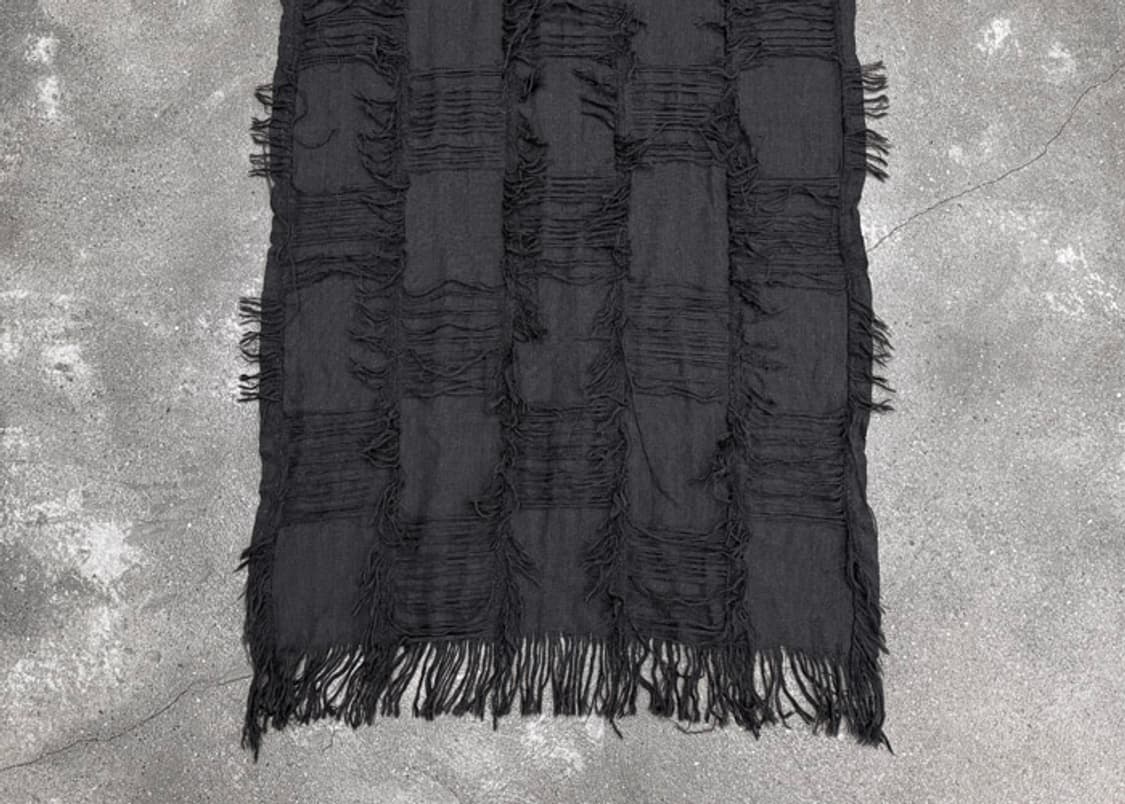 요지야마모토 디스트로이드 스톨 머플러 상품이미지3