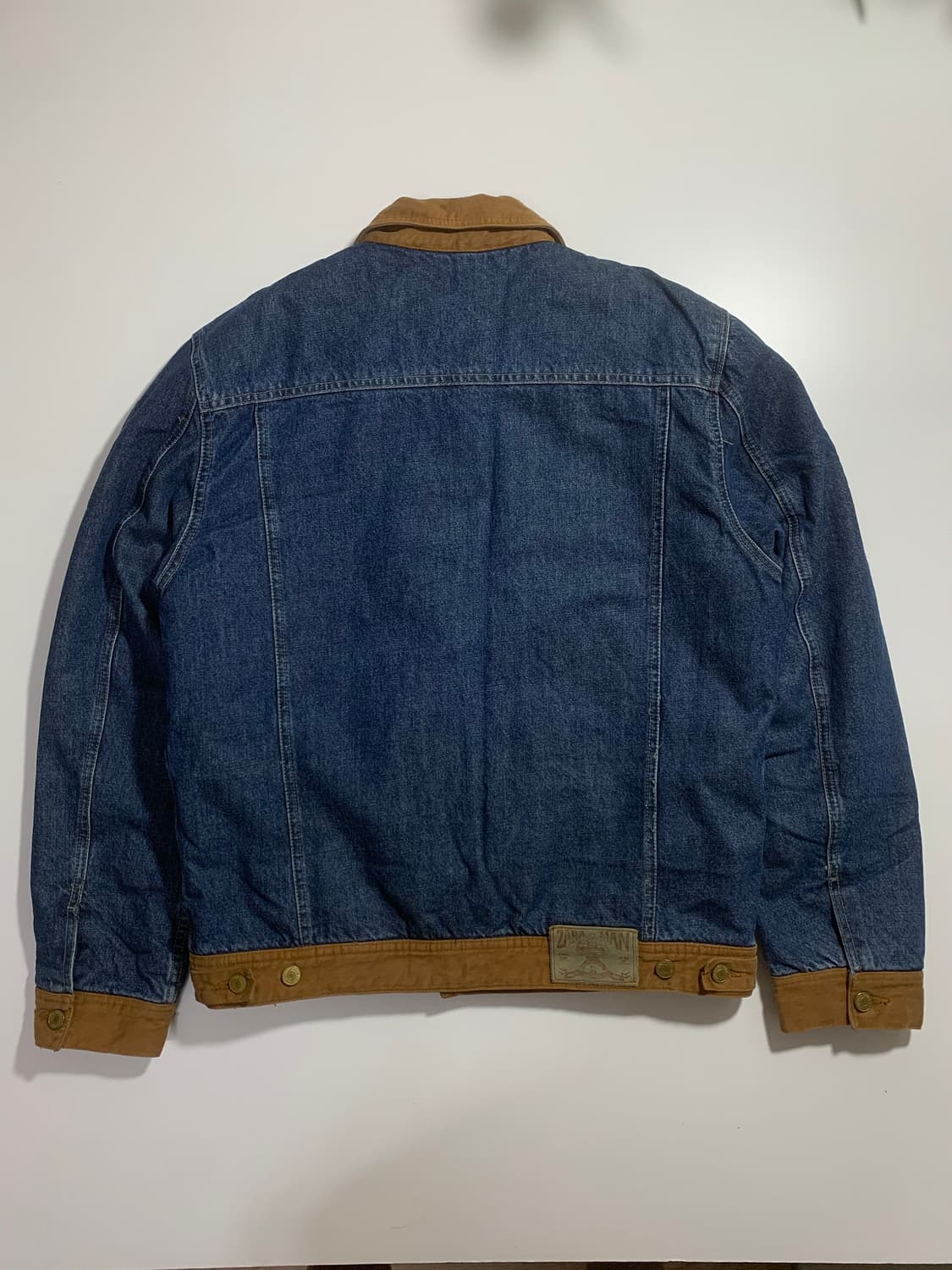 자라 데님 배색 안감 자켓 상품이미지4